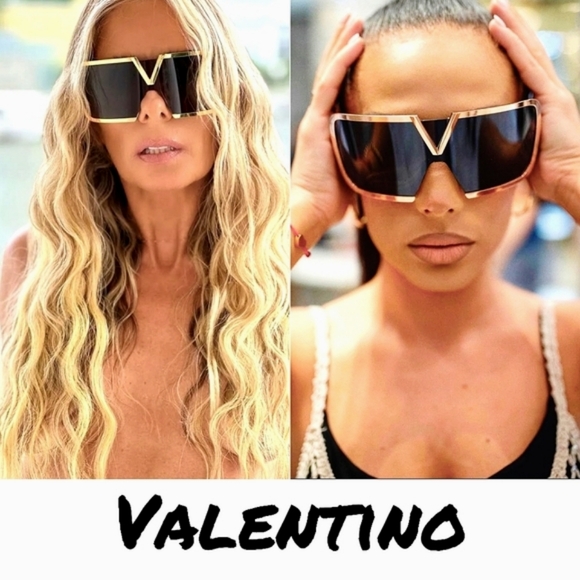 🆕️NEW VALENTINO GARAVANI Sunglasses V Romask Oversized GLASSES Designer Luxury - Picture 4 of 15